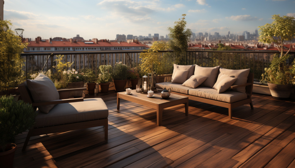 Where to find materials to build a terrace?